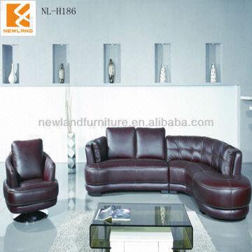 Fashion Newland Furniture Leather Round Corner Sofa Nl H186 Global China Fashion Newland Furniture Leather Round Corner Sofa Nl H186