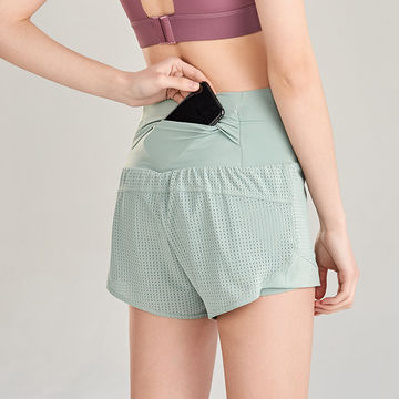 polyester biker shorts