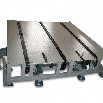 Powered Chain Conveyor with Stopper Pin, Can Convey Heavy Object Stably ...