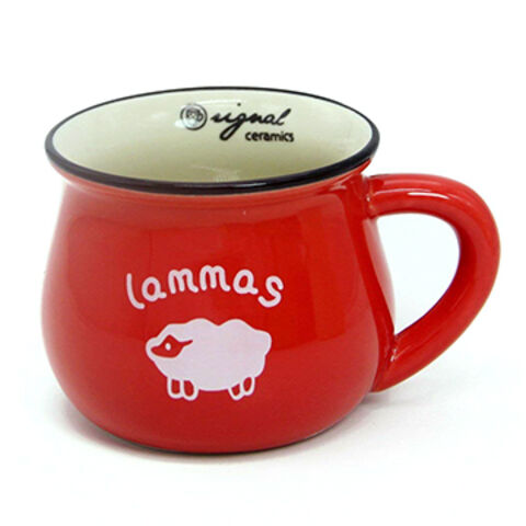 China8 Oz Ceramic Coffee Mug Cute Lovely Cartoon Animal Pattern Tea Small Milk Cup Red On Global Sources