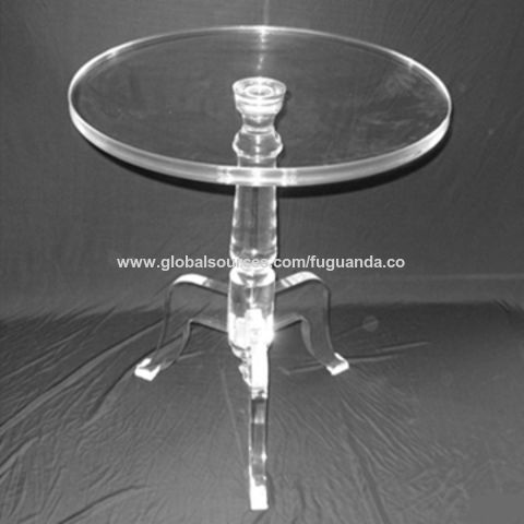 China Custmize Round Clear Acrylic, Round Acrylic Dining Table