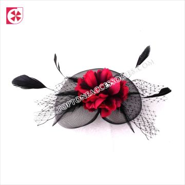 flower feather hair accessories