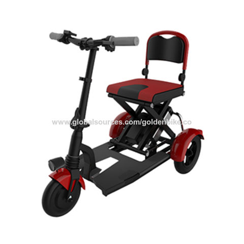 folding electric tricycle scooter