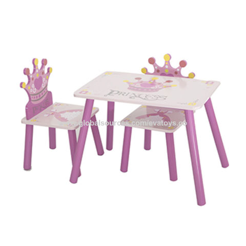 princess desk and chair set