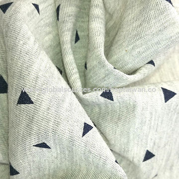 patterned cotton jersey fabric