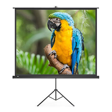 84 tripod projection projector screen 16:9 Glass Bead