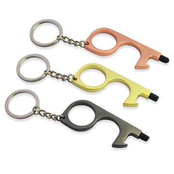 China Touchless Hands Free Tool Hygiene Keyring Contactless Keychain Door Opener On Global Sources Touchless Door Opener Keychain Door Opener Hygiene Door Opener