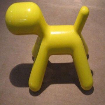 plastic dog chair