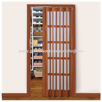 China Pvc Plastic Folding Door Partition Accordio Door From