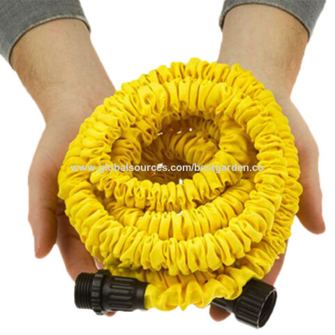 Chinatangle Free Expandable Garden Hose With Trigger Nozzle Yellow Color On Global Sources