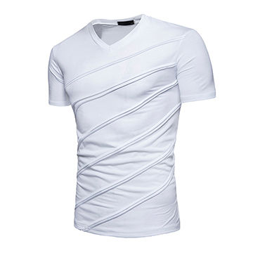 Pasture Nødvendig banner China Wholesale Custom Blank Cotton Men's Slim Fit White T-shirt on Global  Sources,Men's T-shirt,white t shirt,slim fit t shirt