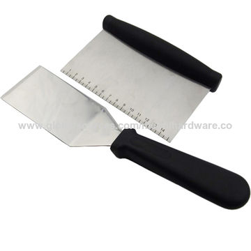 China Espátula de la pizza del acero inoxidable/filete Turner y raspador  con la medida, herramienta de la pasta de /BBQ de la herramienta de la  pizza encendido Global Sources,Espátula de la pizza,Herramienta