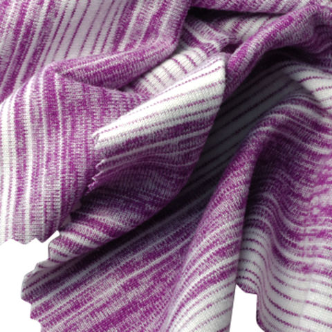 cottony peach jersey fabric, made of 100% poly with uv-cut and