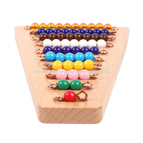 counting toy with beads