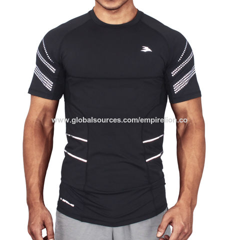 China Men s Compression Tee Shirt Shapewear Reflective Trims Ab Sauna china-men-s-compression-tee-shirt-shapewear-reflective-trims-ab-sauna