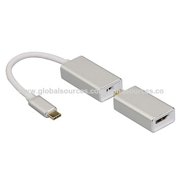 China Usb C To Mini Displayport To Hdmi Adapter Cable From