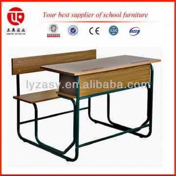 Double Seater Student Desk Children Study Table And Chair 1