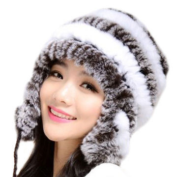 women's fur hat with ear flaps