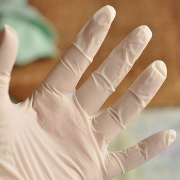 nitrile medical examination gloves