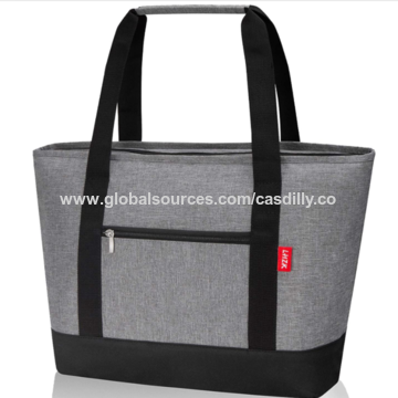Reusable Insulated Hot /& Grocery Cooler Tote Bag Thermal Foldable Water Repellen