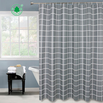 Design Bathroom Shower Curtain, Eva Shower Curtain