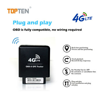 China GPS Car Tracking Device 4G GPS Tracker OBD II for Car Truck TK428 ...