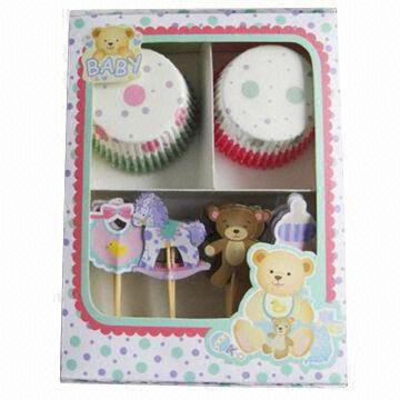 Cupcake Cases And Toppers For Baby Shower Global Sources