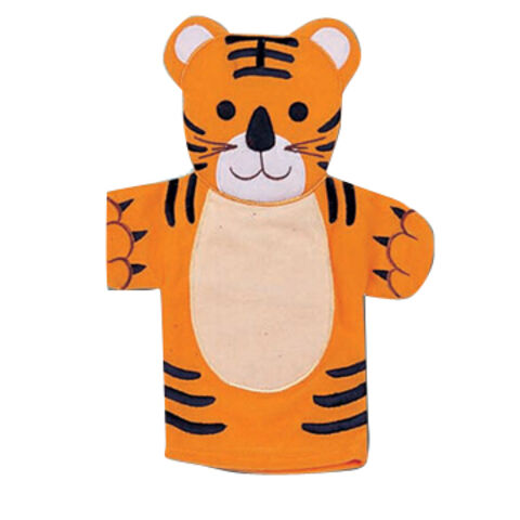 tiger hand puppet