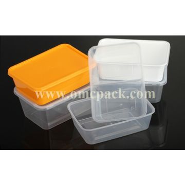 Plastic Takeaway Food Container Microwave Safe Disposable Pp