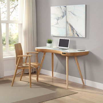 China Innovative Computer Desk With Wireless Speaker Charger Usb