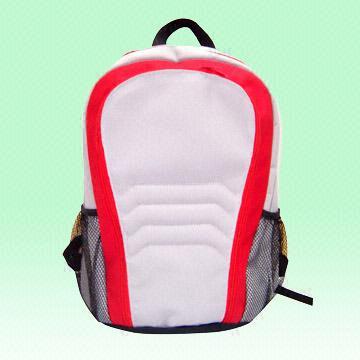 backpack with mesh side pockets