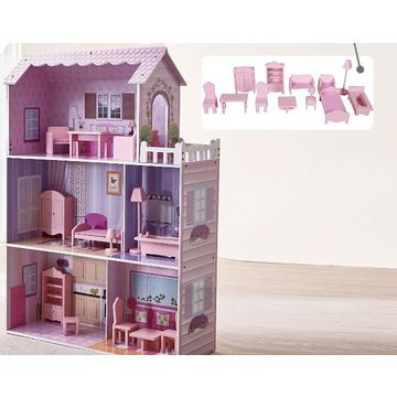China Wooden Children Doll House From Lishui Wholesaler Yunhe Kid