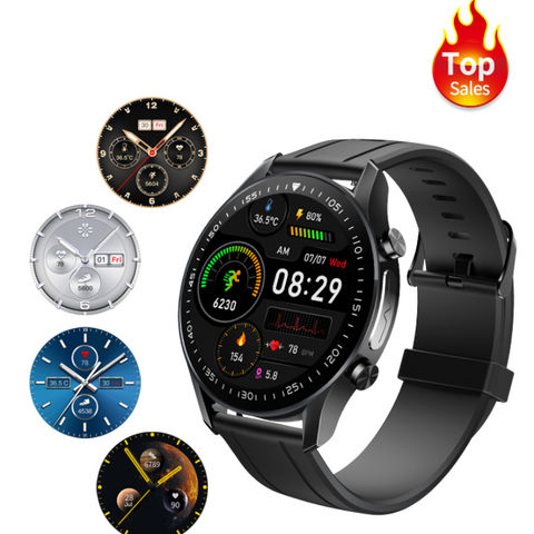 Bluetooth Smart Watch presión arterial impermeable deporte redondo reloj |  Linio Chile - GE018EL1KPWH0LACL