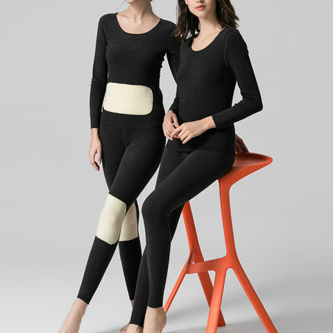 China Women seamless thermal underwear ultra-fine grinding velvet silk ...