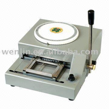 wenlin 2000 pvc card embossing machinerfid card code making machine smart card contact - Card Making Machine wenlin 2000 pvc card embossing machinerfid card code making machine smart card contact - Card Making Machine