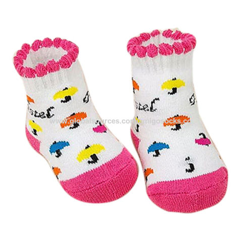 baby bootie socks