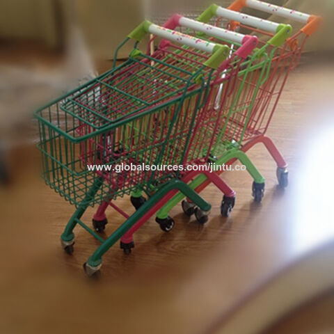 kids metal shopping trolley