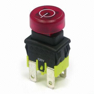 Taiwan 16a 250v Ac Illuminated Power Switch With Dpst Spst And Cleat Snap In Measures 13 X 19mm On Global Sources Power Switches