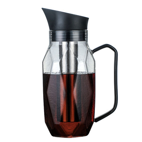 China el brebaje frío 1500ml heló el fabricante de café con la jarra de  cristal durable y la tapa hermética, caja fuerte del lavaplatos encendido  Global Sources,percolador del café,pote frío del café