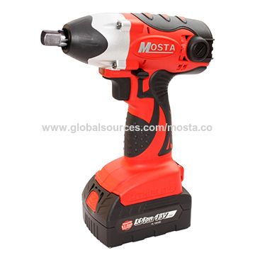 Cordless Impact Socket Wrench Chargeable Carbon Brush Lock Nut Cordless Impact Socket Wrench China