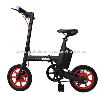 folding electric bike removable battery