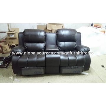 China Modern Leather Sofa Home Furniture Reclining From Foshan