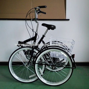 folding 3 wheel bicycle