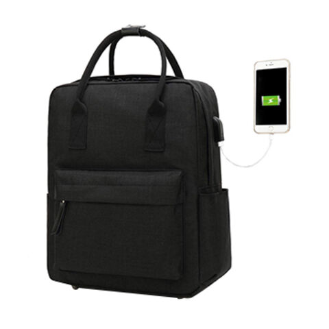Anti Theft Business Waterproof Travel Laptop Backpack Bag with USB Charge Port