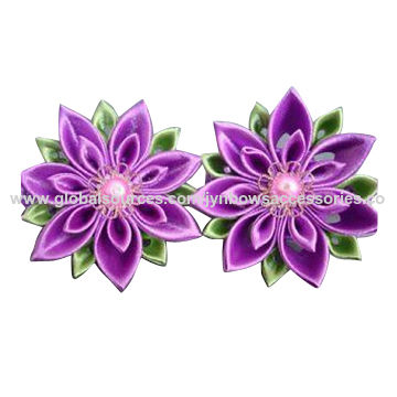 Hair Bands Purple Flower With Petal Hair Bands Hairband For Kids