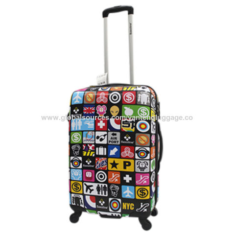 printed trolley bags