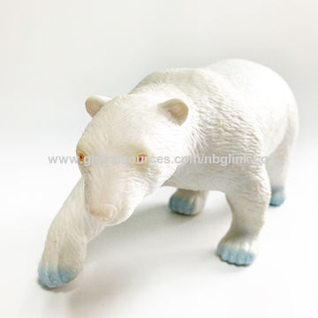 plastic polar bear figurines
