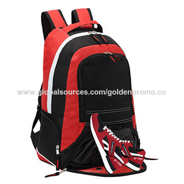 rucksack with boot compartment