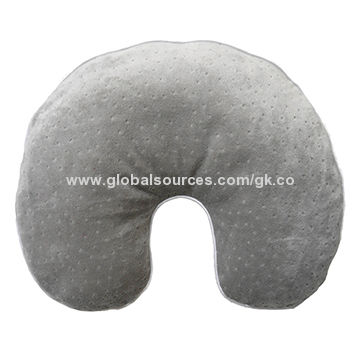 U Shaped Neck Pillow Filled With Buckwheat Flaxseeds Microwave