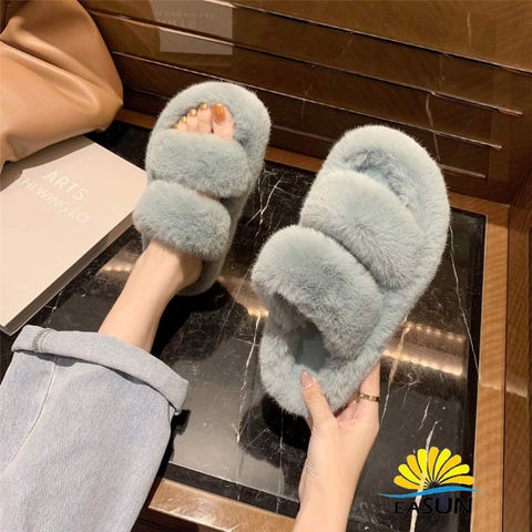 fluffy boot slippers mens